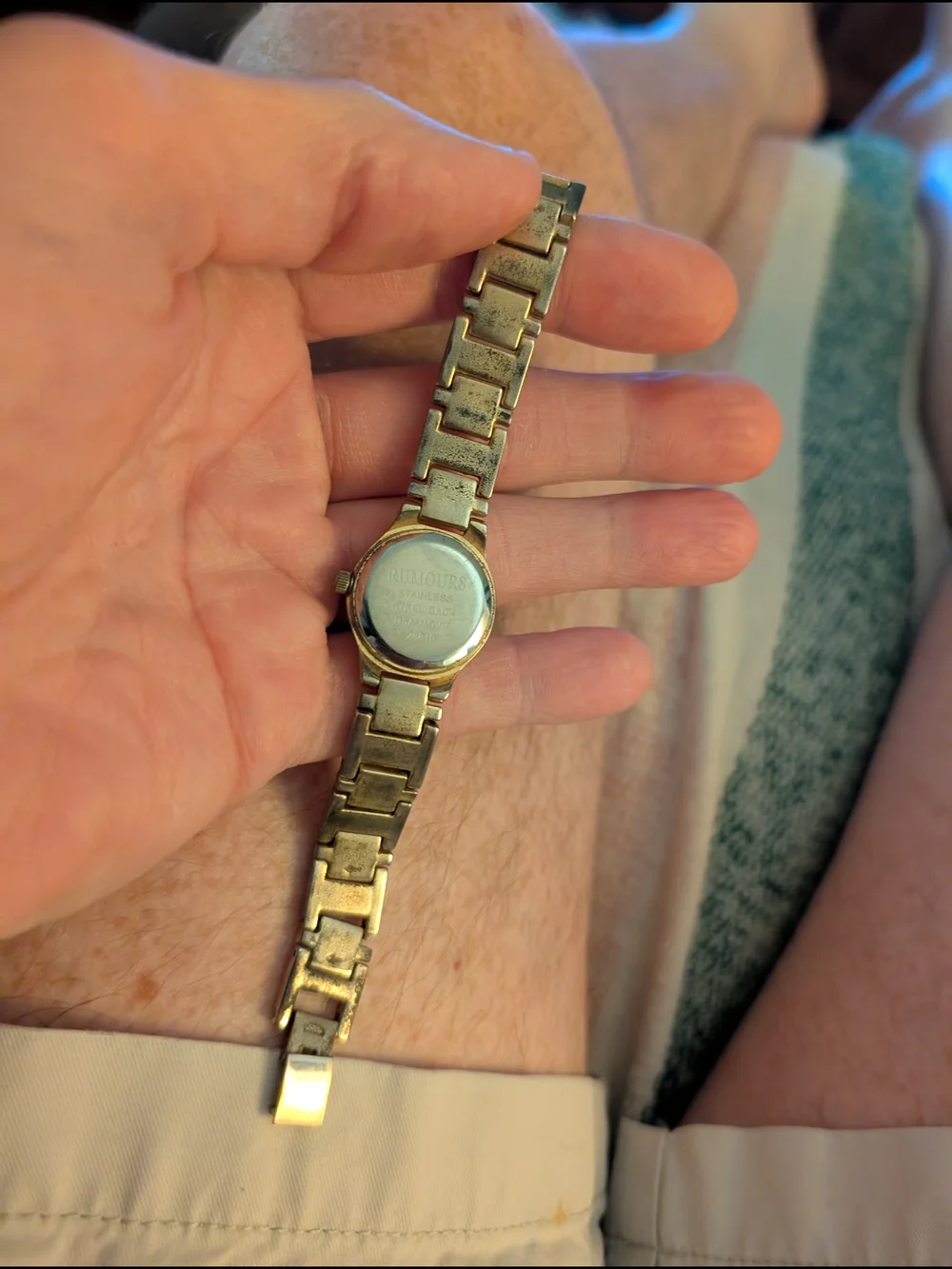 Rumours Two-Tone Quartz Ladies Watch - Gold & Silver Japanese Move Brand New Bat